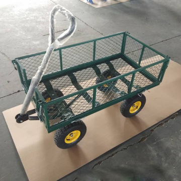園林工具網(wǎng)車 花卉園藝多功能可折疊清掃車的實用指南